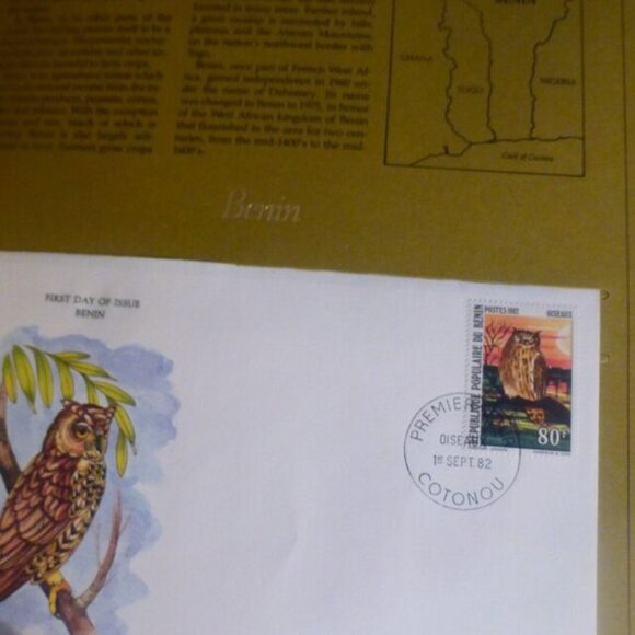 First Day Covers From Around The World STAMP ALBUM Old Stamp Collection Book - Picture 7 of 16